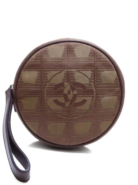 Cestovná taška Chanel Pre-owned hnedá