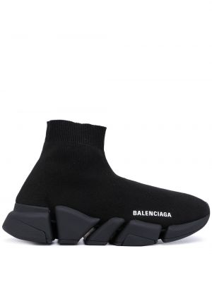 Zapatillas con estampado Balenciaga Speed negro