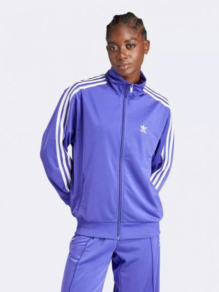 Топ свободного кроя Adidas Originals фиолетовый