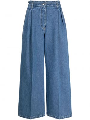 Jeans aus baumwoll ausgestellt Christian Wijnants blau