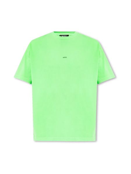Koszulka A.p.c. zielona