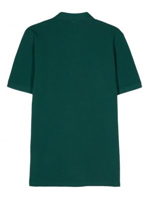 Medvilninis polo marškinėliai Carhartt Wip žalia