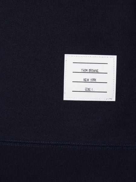 Jersey de algodón a rayas de tela jersey Thom Browne azul