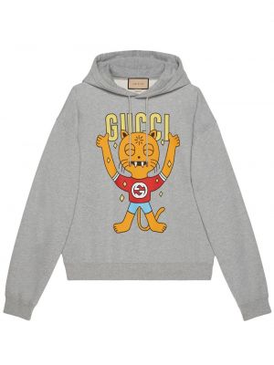 Hoodie Gucci grå