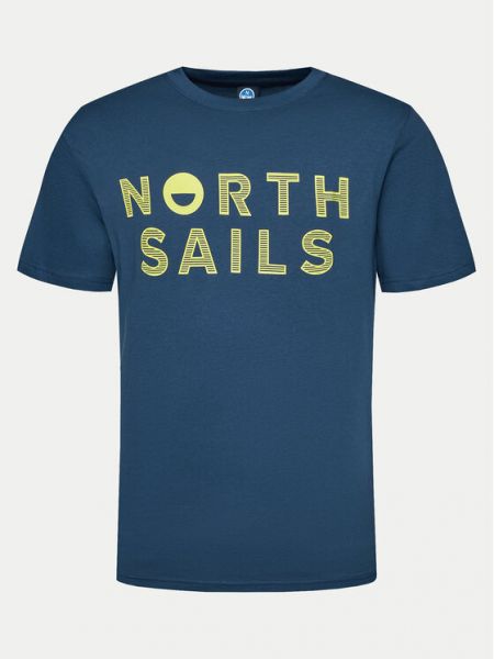 Marškinėliai North Sails mėlyna