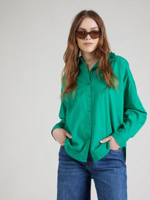 Блуза Pieces зелено