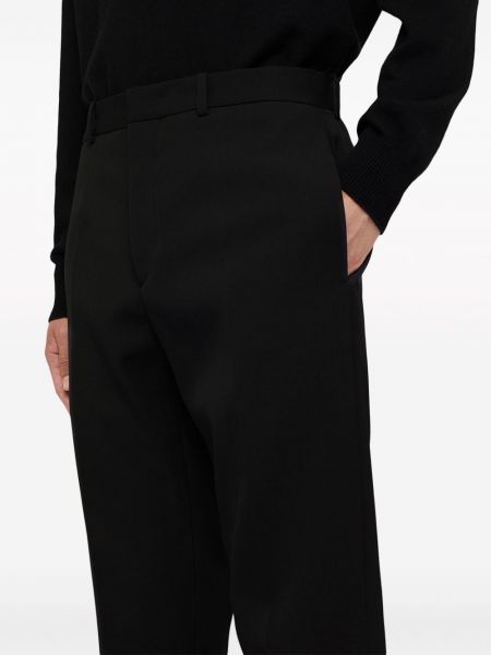 Spodnie wełniane Jil Sander czarne