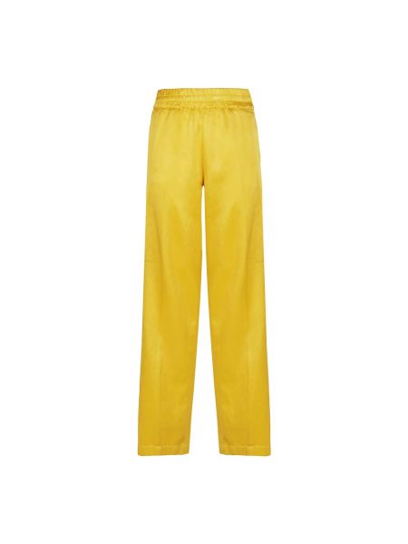 Pantalon large Dries Van Noten jaune