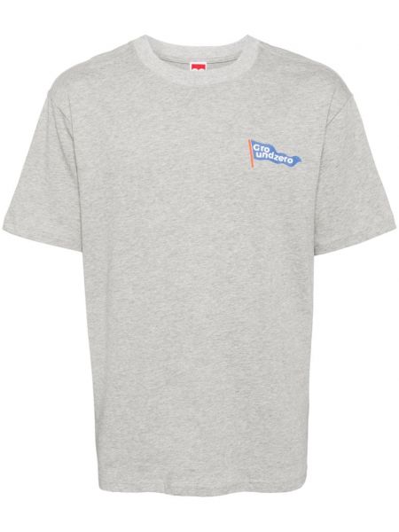 T-shirt en coton à imprimé Ground Zero