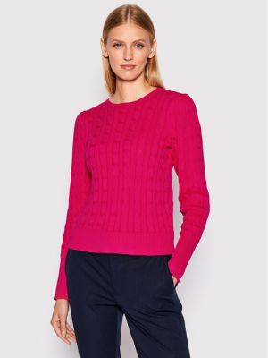Пуловер Lauren Ralph Lauren розово