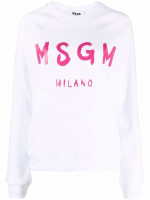 T-shirt Msgm vit