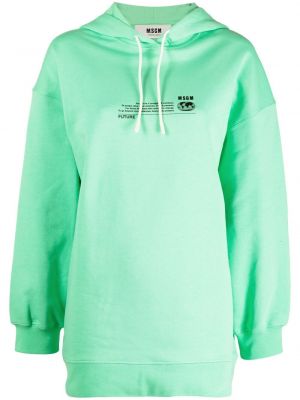 Sudadera con capucha Msgm verde