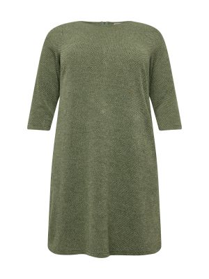Pletené pletené šaty Only Carmakoma zelená