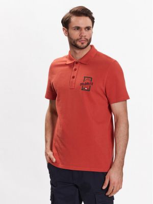 Тениска с копчета Dolomite оранжево