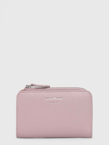 Różowy portfel Emporio Armani