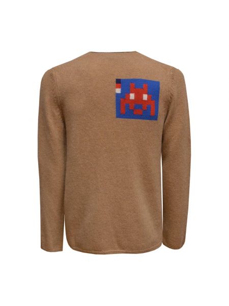 Suéter de cuello redondo Comme Des Garçons marrón