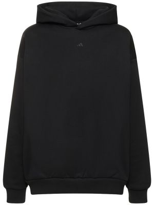 Bluza z kapturem z dżerseju Adidas Originals czarna