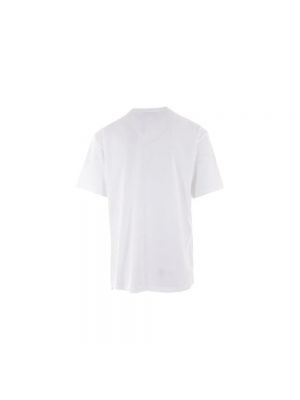 Camisa con estampado Maison Kitsuné blanco
