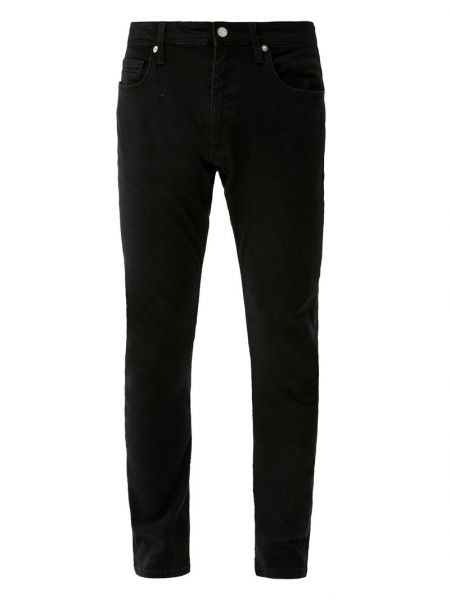 Czarne jeansy skinny slim fit S.oliver