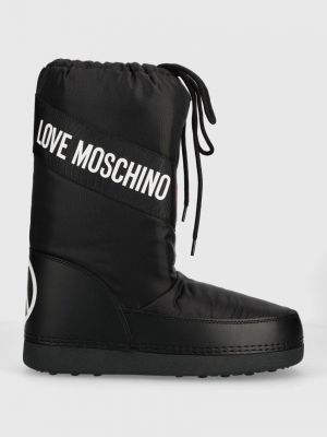 Ботуши Love Moschino черно