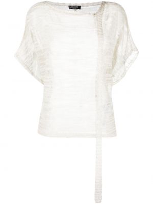 Bluză tricotate Liu Jo alb