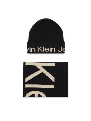 Чорна шапка Calvin Klein Jeans