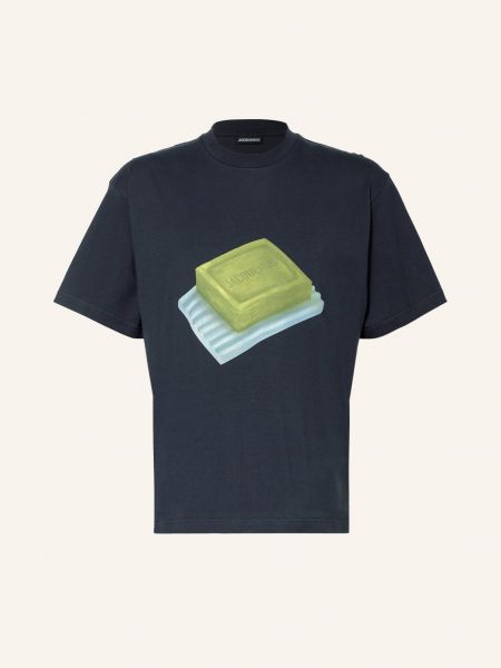T-shirt Jacquemus, granatowy