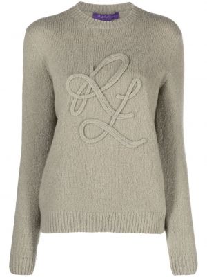 Kašmírový sveter Ralph Lauren Collection sivá