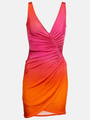 Φόρεμα με σχέδιο Louisa Ballou ροζ