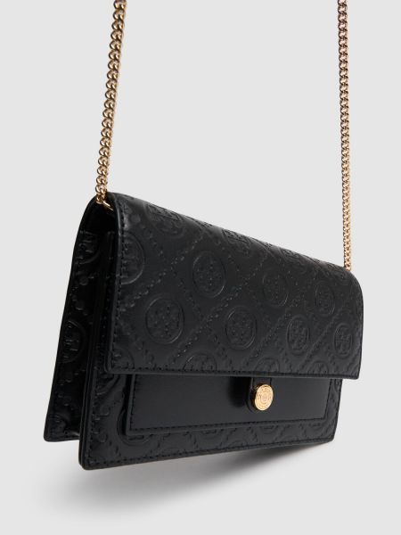 Deri zincir Tory Burch siyah