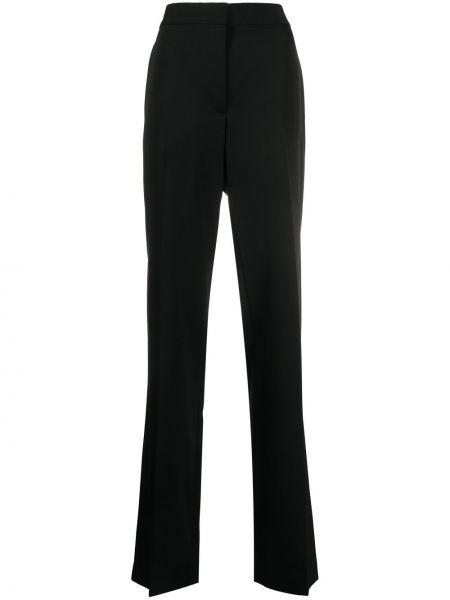 Pantalones de cintura alta Stella Mccartney negro