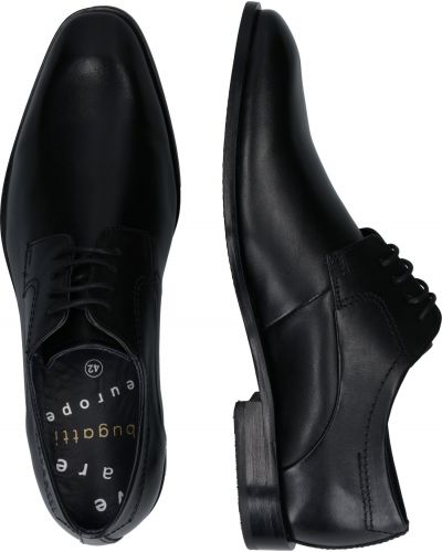 Pantofi cu șireturi Bugatti negru