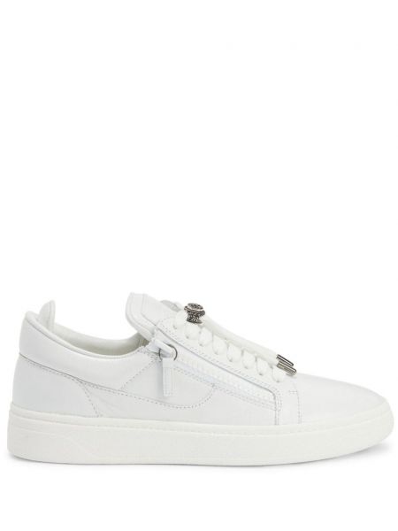 Lynlås sneakers Giuseppe Zanotti hvid