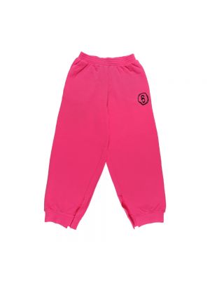 Spodnie sportowe Mm6 Maison Margiela - Różowy