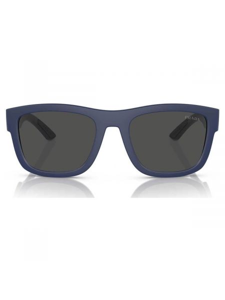 Okulary przeciwsłoneczne Prada niebieskie