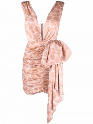 Мини рокля Elisabetta Franchi розово