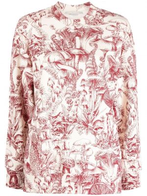Oversize sweatshirt mit print Stella Mccartney