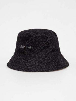 Kapelusz bawełniany dwustronny Calvin Klein