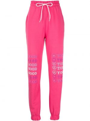 Pantalones de chándal con estampado Ireneisgood rosa