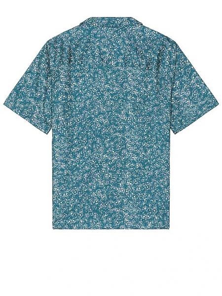 Camisa de flores con estampado Rhone azul