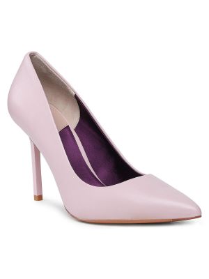 Полуотворени обувки с ток Marella розово