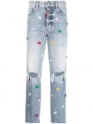 Bue straight jeans Dsquared2 blå