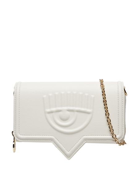 Чанта за чанта Chiara Ferragni бяло