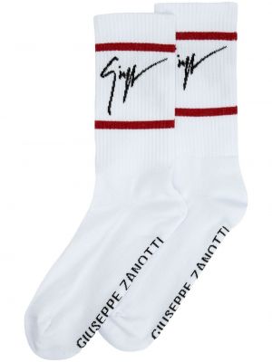 Ponožky Giuseppe Zanotti biela