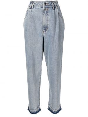 Avslappet jeans 7/8 Tout A Coup blå