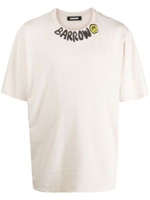 Tricou din bumbac cu imagine Barrow alb