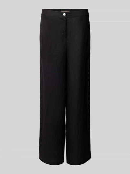 Lniane spodnie w jednolitym kolorze (the Mercer) N.y. czarne