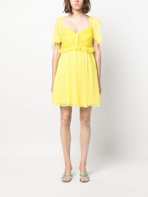 Mini šaty Blugirl žluté