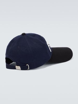 Medvilninis kepurė su snapeliu Kenzo mėlyna