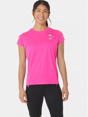 Priliehavé športové tričko Asics ružová